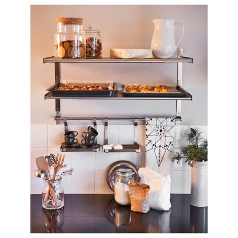 stainless steel cabinet shelf|stainless steel shelf ikea.